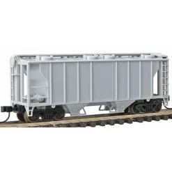 Trains|Atlas 3150 N Scale Undecorated PS2 2-Bay Hopper - Model Train Junction: Quality Parts and Art Supplies
