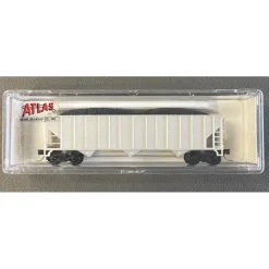 Trains|Atlas 3260 N Scale Undecorated 90T 3-Bay Hopper - Model Train Junction: Quality Parts and Art Supplies