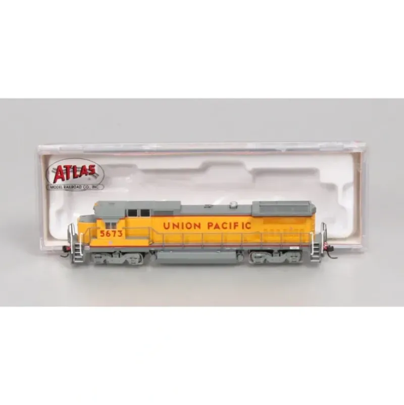 Trains|Atlas 48725 N Scale Union Pacific Dash 8-40B Diesel Locomotive #5673 LN/Box - Model Train Junction: Quality Parts and Art Supplies