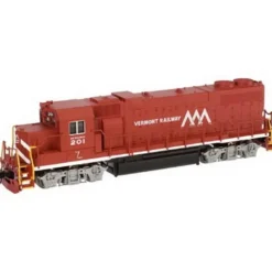 Trains|Atlas 47822 N Scale Vermont GP38-2 w/Decoder #201 - Model Train Junction: Quality Parts and Art Supplies