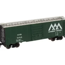 Trains|Atlas 34612 N Scale VRT 40' PS-1 Boxcar #341 - Model Train Junction: Quality Parts and Art Supplies
