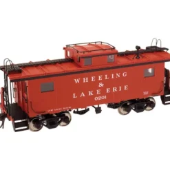 Trains|Atlas 33580 N Scale W&LE NE-6 Caboose #0201 - Model Train Junction: Quality Parts and Art Supplies
