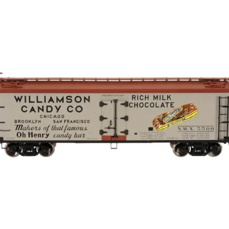 Trains|Atlas 41538 N Scale Williamson 40" Wood Reefer #5500 - Model Train Junction: Quality Parts and Art Supplies