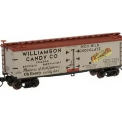 Trains|Atlas 41539 N Scale Williamson 40' Wood Reefer #5501 - Model Train Junction: Quality Parts and Art Supplies