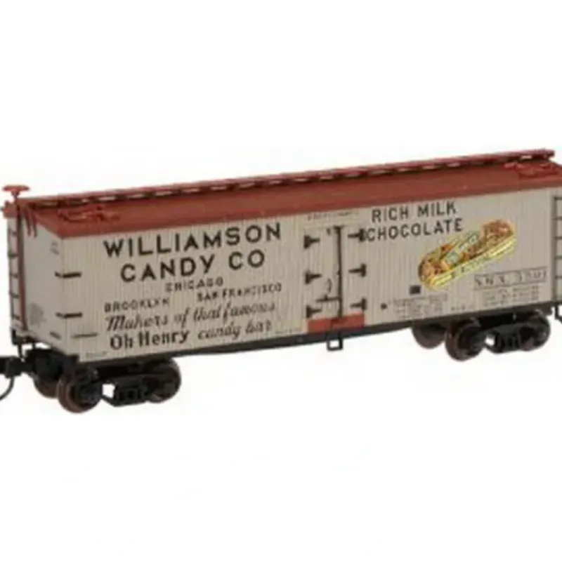 Trains|Atlas 41539 N Scale Williamson 40' Wood Reefer #5501 - Model Train Junction: Quality Parts and Art Supplies