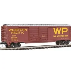 Trains|Atlas 36462 N Scale WP 50' DD Boxcar #35239 - Model Train Junction: Quality Parts and Art Supplies