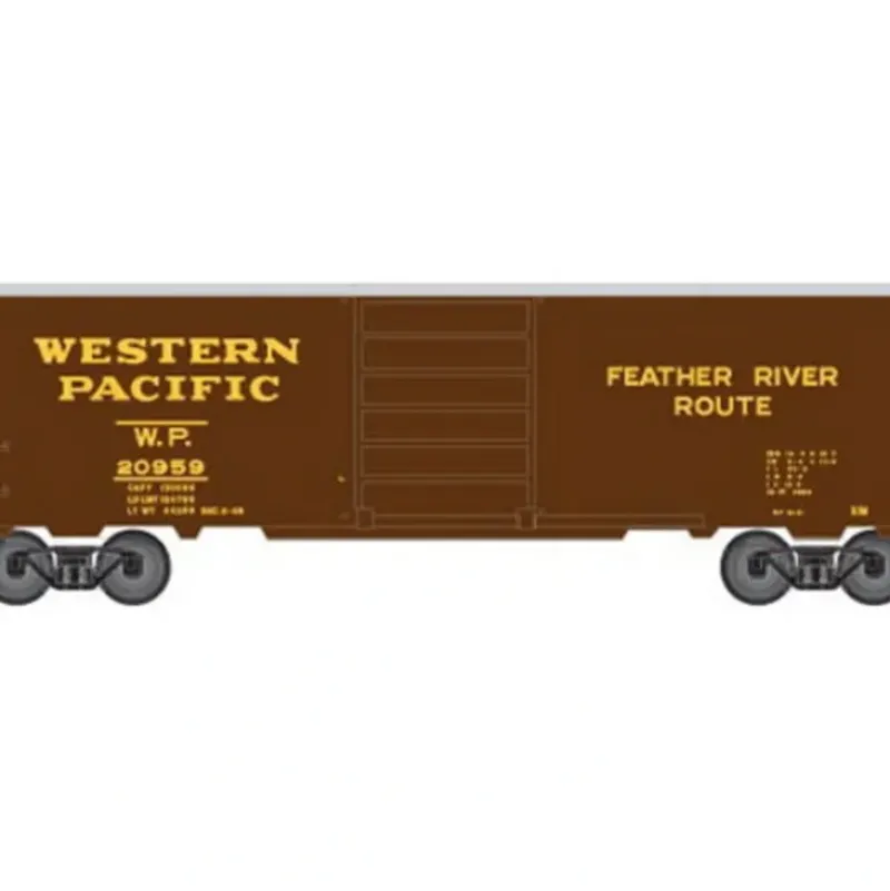 Trains|Atlas 34617 N Scale WP 40' PS-1 Boxcar #20959 - Model Train Junction: Quality Parts and Art Supplies