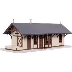 Trains|Atlas 2848 N Tan Marywood Train Station Kit - Model Train Junction: Quality Parts and Art Supplies