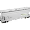 Trains|Atlas 50000534 N Trainman ACF 3560 Cov Hopper, Kaiser #63621 - Model Train Junction: Quality Parts and Art Supplies