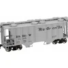 Trains|Atlas 31981 N Trainman PS-2 Covered Hopper, D&RGW #18327 - Model Train Junction: Quality Parts and Art Supplies