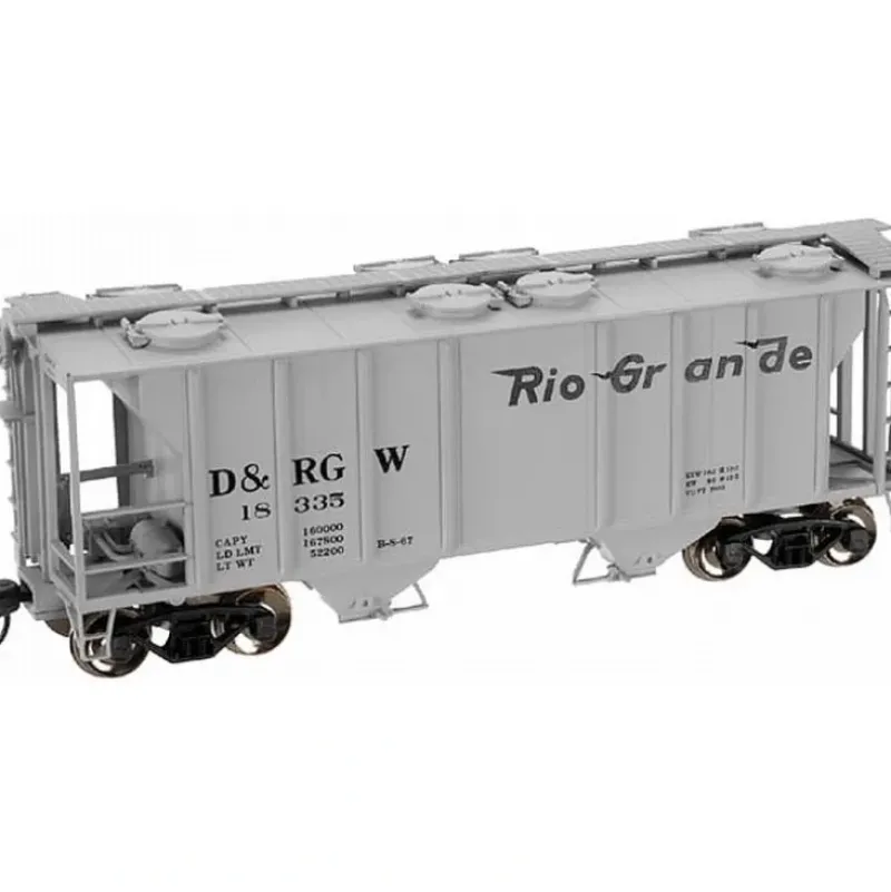 Trains|Atlas 31981 N Trainman PS-2 Covered Hopper, D&RGW #18327 - Model Train Junction: Quality Parts and Art Supplies