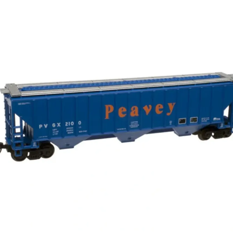 Trains|Atlas 50000500 N Trainman Thrall 4750 Cov Hopper, Peavy #2100 - Model Train Junction: Quality Parts and Art Supplies