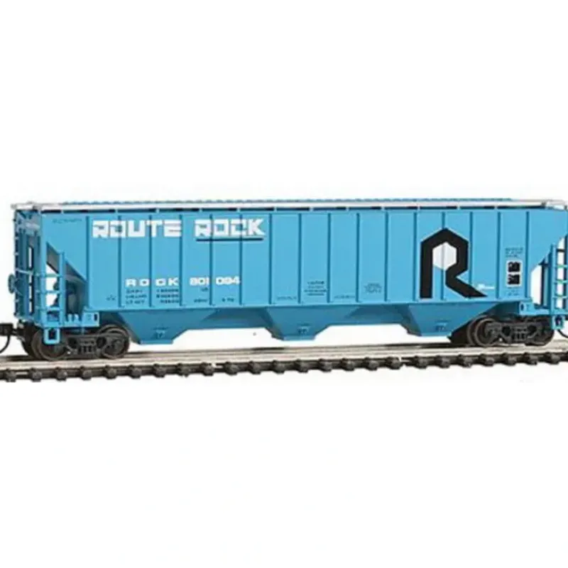 Trains|Atlas 50000503 N Trainman Thrall 4750 Cov Hopper, RI/Rock #801094 - Model Train Junction: Quality Parts and Art Supplies