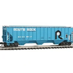 Trains|Atlas 50000504 N Trainman Thrall 4750 Cov Hopper, RI/Rock #801117 - Model Train Junction: Quality Parts and Art Supplies