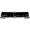 Trains|Atlas 50000395 N Trinity 25,500-Gallon Tank, IBPX #25109 - Model Train Junction: Quality Parts and Art Supplies