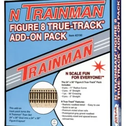 Trains|Atlas 2150 N True Track Add-On Track Expansion Pack Figure 8 - Model Train Junction: Quality Parts and Art Supplies