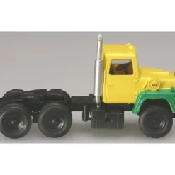 Trains|Atlas 2919 N Yellow/Green 1984 Ford 9000 LNT Tractor Cab (Pack of 2) - Model Train Junction: Quality Parts and Art Supplies