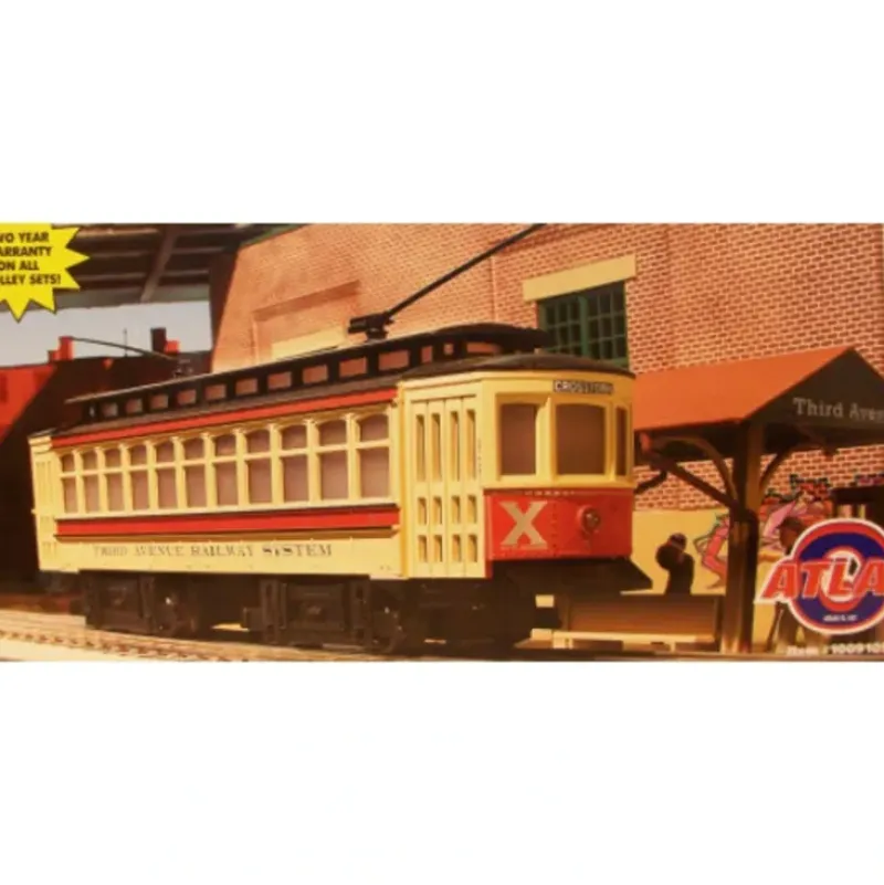 Trains|Atlas 1009105 NYC 3rd Ave. Railway O Gauge Trolley Set - Model Train Junction: Quality Parts and Art Supplies