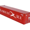 Trains|Atlas 4027 O 40 Containers, Hamburg Sud (8) - Model Train Junction: Quality Parts and Art Supplies