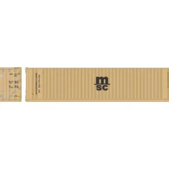 Trains|Atlas 4029 O 40 Containers, Mediterranean Shipping (8) - Model Train Junction: Quality Parts and Art Supplies