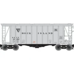 Trains|Atlas 3001060 O 40' Rock Island GATX Airslide Hopper - Model Train Junction: Quality Parts and Art Supplies