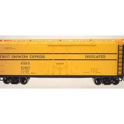 Trains|Atlas 0526 O Fruit Growers Express 40' Plug Door Boxcar - 3-Rail - Model Train Junction: Quality Parts and Art Supplies