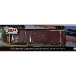 Trains|Atlas 20000776 O Gauge M&ET 53' Evans Plug Door Boxcar #13555 - Model Train Junction: Quality Parts and Art Supplies