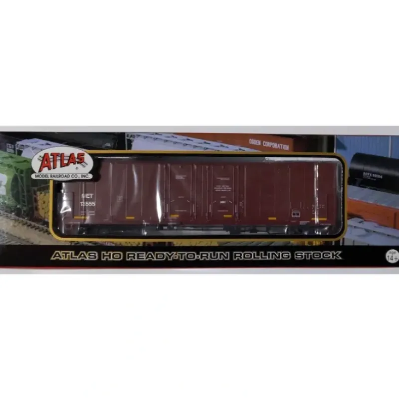 Trains|Atlas 20000776 O Gauge M&ET 53' Evans Plug Door Boxcar #13555 - Model Train Junction: Quality Parts and Art Supplies