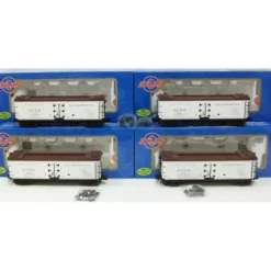 Trains|Atlas 8156 O Lackawanna 40' Re-Built Reefer 4-Car Set (3 Rail) - Model Train Junction: Quality Parts and Art Supplies