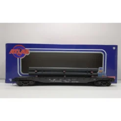 Trains|Atlas 933-1 O New Haven 52'6" Flatcar #17208 (3 Rail) - Model Train Junction: Quality Parts and Art Supplies