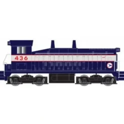 Trains|Atlas 30130172 O NJDOT SW9 Diesel Locomotive w/TMCC #438 - Model Train Junction: Quality Parts and Art Supplies