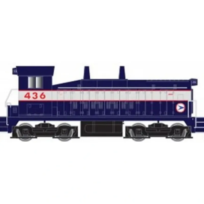 Trains|Atlas 30130172 O NJDOT SW9 Diesel Locomotive w/TMCC #438 - Model Train Junction: Quality Parts and Art Supplies