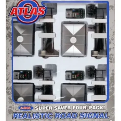 Trains|Atlas 7912 O Scale Clear Position Light Signal (4) - Model Train Junction: Quality Parts and Art Supplies