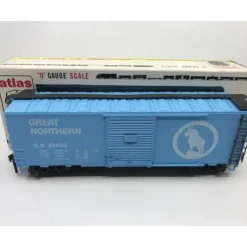 Trains|Atlas 6201 O Scale Great Northern Boxcar (3 Rail) - Model Train Junction: Quality Parts and Art Supplies