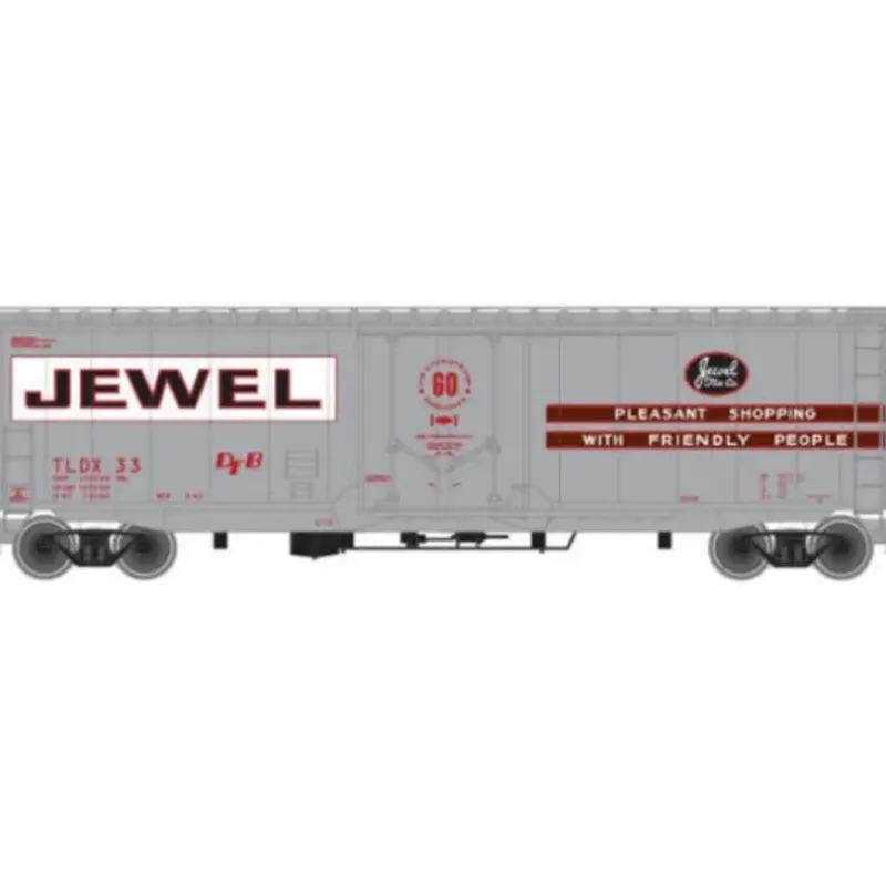 Trains|Atlas 8861 O Scale Jewel Tea Co. PS-1 Boxcar Set (3 Rail) - Model Train Junction: Quality Parts and Art Supplies