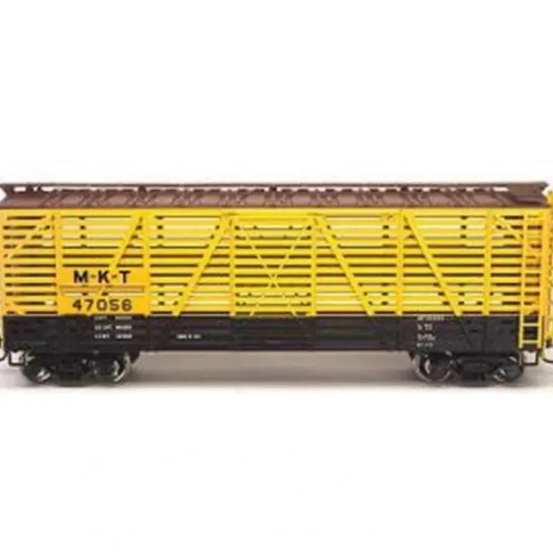 Trains|Atlas 652 O Scale MKT Stock Car (2 Rail) #47077 - Model Train Junction: Quality Parts and Art Supplies