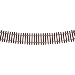 Trains|Atlas 7011 O Scale 40.5" Radius Full Curve W/Brown Ties Track (2-Rail) - Model Train Junction: Quality Parts and Art Supplies
