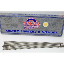 Trains|Atlas 7021 O Scale 2-Rail #7.5 Left Hand Turnout/Switch - Model Train Junction: Quality Parts and Art Supplies