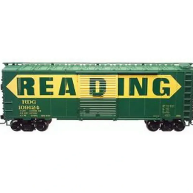 Trains|Atlas 554 O Scale Reading 40 Foot Boxcar (2-Rail) - Model Train Junction: Quality Parts and Art Supplies