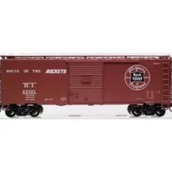 Trains|Atlas 558 O Scale RI 40 Foot Boxcar (2-Rail) - Model Train Junction: Quality Parts and Art Supplies