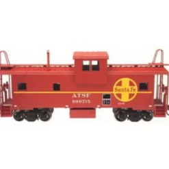 Trains|Atlas 754 O Scale Santa Fe Caboose (2 Rail) - Model Train Junction: Quality Parts and Art Supplies