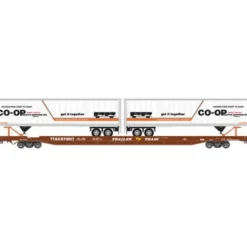 Trains|Atlas 69893 O Scale TPTX 89'4"Flatcar #970017 (3 Rail) - Model Train Junction: Quality Parts and Art Supplies