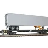 Trains|Atlas 6950 O Scale Undecorated 45' Front Runner Trailer (3 Rail) - Model Train Junction: Quality Parts and Art Supplies