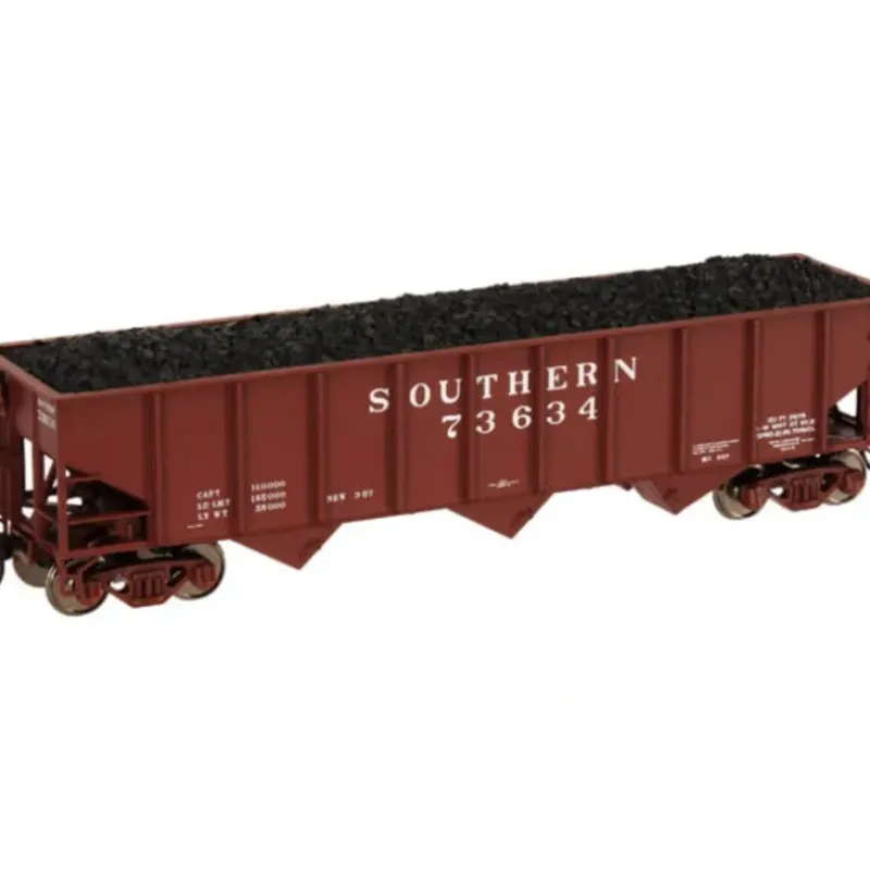 Trains|Atlas 970 O Southern 70-Ton 3-Bay Hopper - 2-Rail - Model Train Junction: Quality Parts and Art Supplies