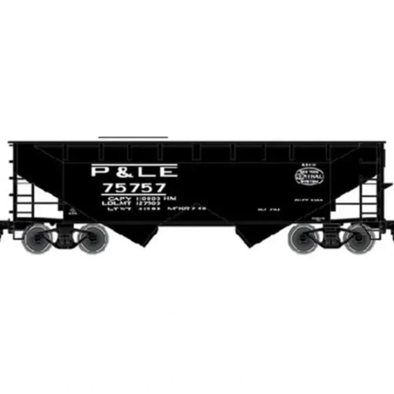 Trains|Atlas 18908 P&LE 2-Bay Offset Hopper - Model Train Junction: Quality Parts and Art Supplies