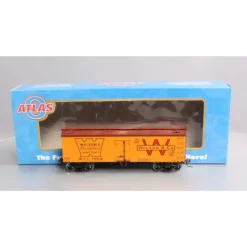 Trains|Atlas 9072-2 "O-Scale" Wilson & Co. 36' Wood Reefer Car #7554 (2 Rail) - Model Train Junction: Quality Parts and Art Supplies