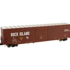 Trains|Atlas 20000669 Rock Island 60' ACF Auto Parts Boxcar #33808 - Model Train Junction: Quality Parts and Art Supplies