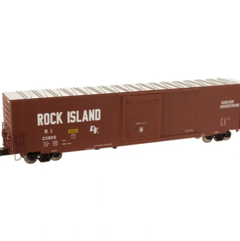 Trains|Atlas 20000669 Rock Island 60' ACF Auto Parts Boxcar #33808 - Model Train Junction: Quality Parts and Art Supplies