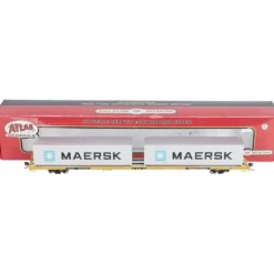 Trains|Atlas 20000527 TTWX 89'4" Flat w/Twin Jacks - Model Train Junction: Quality Parts and Art Supplies