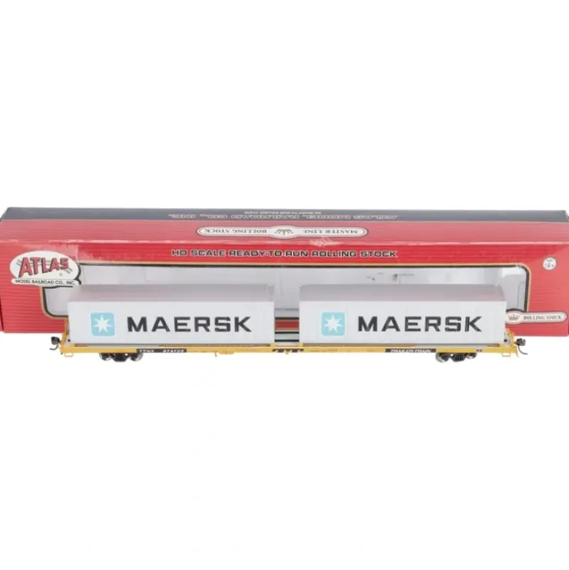 Trains|Atlas 20000527 TTWX 89'4" Flat w/Twin Jacks - Model Train Junction: Quality Parts and Art Supplies